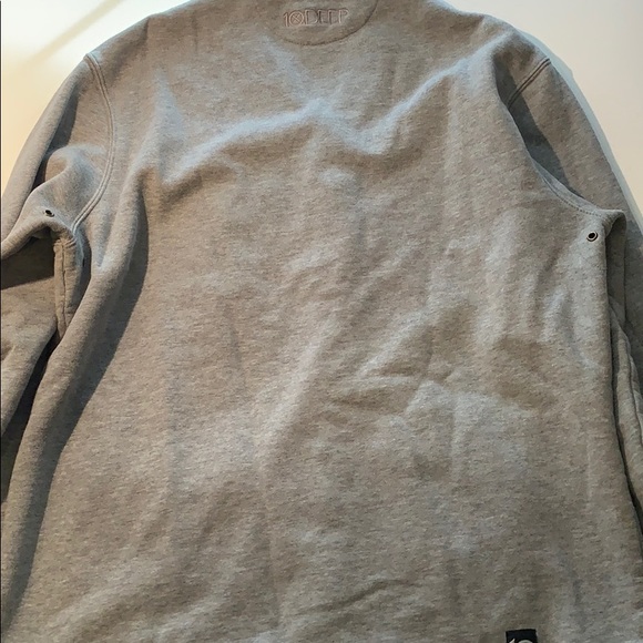 Men’s 10 Deep vented button sweater - Picture 8 of 10